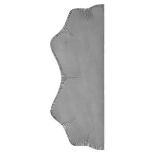 Štít 250 x 95 x 3 mm bez otvorov, zdobený - slide 0