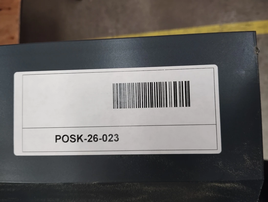 Poškodený profil AL-LAF1-7016