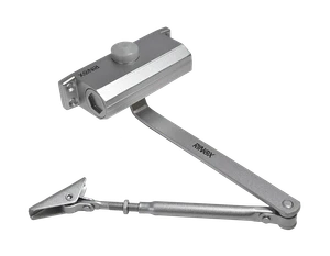 Hydraulický zatvárač, max dvere 850 mm a 45 kg, Al, šedý - slide 0