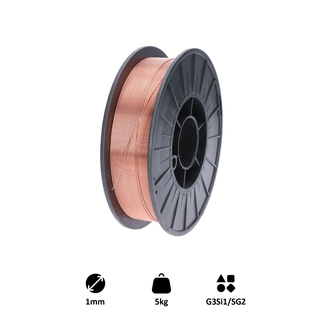 Drát svářecí 1,0mm-MIG/MAG(CO2), G3Si1/SG2 5kg