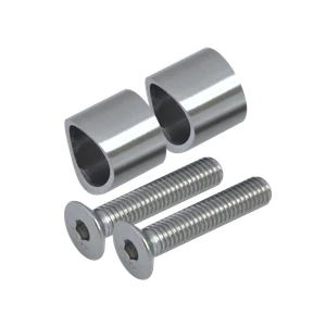 Prechod medzi stĺpom ø 42,4 mm a platňou, L = 15 mm - slide 0