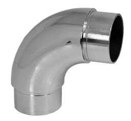 Spojka oblouková 90° na trubku ø 42,4 mm, leštěná AISI 304