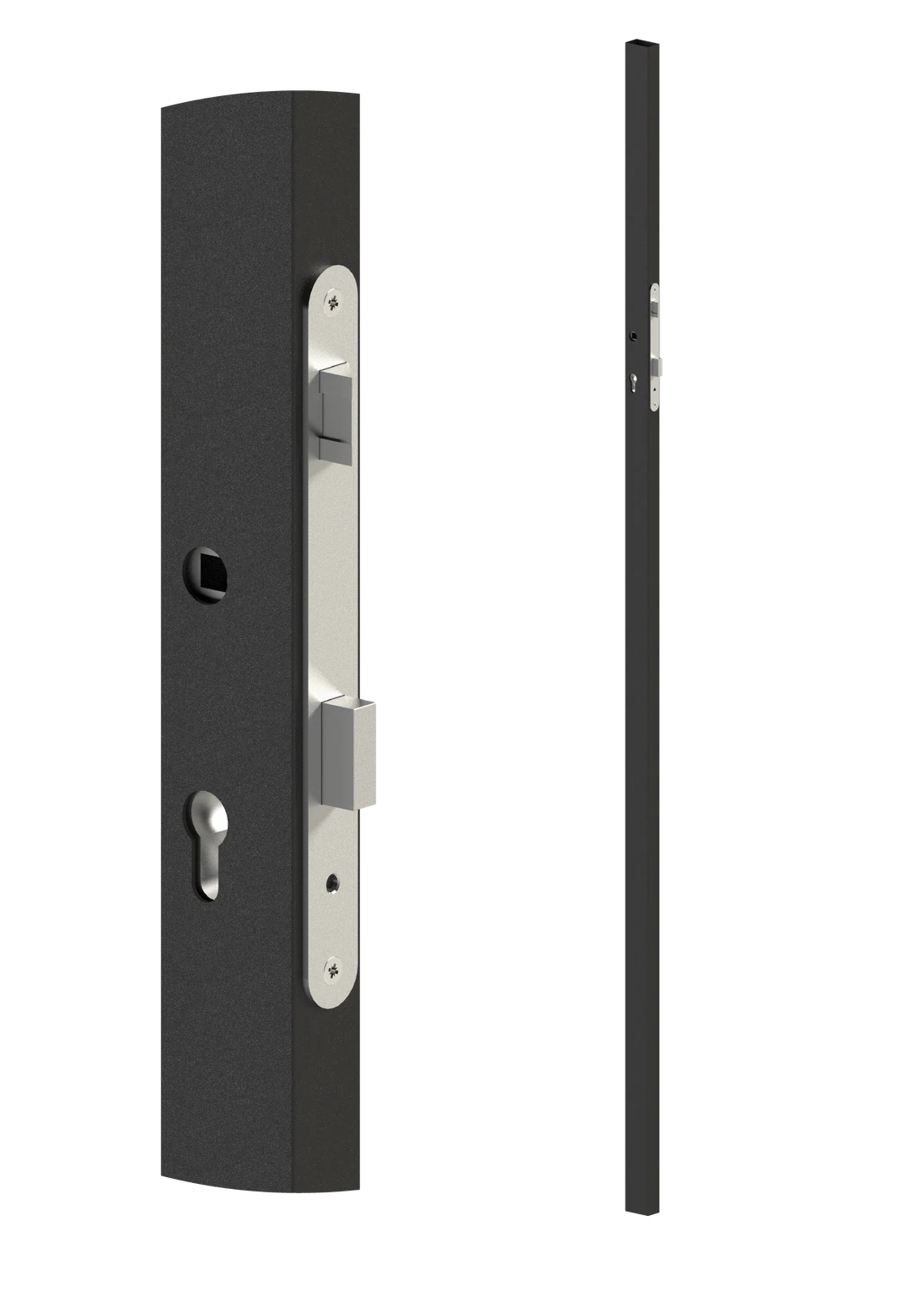 Profil 50 x 30 x 1,5 x 2000 mm so zámkom bez zapustenia