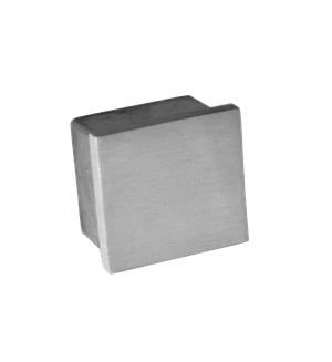 Ukončenie na jokel 25 x 25 mm, brúsená nerez AISI 304 - slide 0