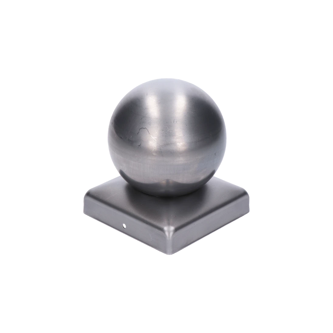 Stříška na sloupek-kulatá základna 40 x 40 mm, koule 40 mm