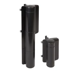 Záves s hydraulickým samozatváračom, 180°, do 200 kg, RAL9005