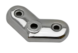 Nadpájacia platňa (uhol 45°) na ø 42,4 mm, leštená AISI 304 - slide 0