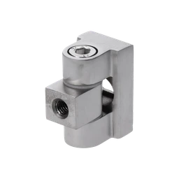 Nastaviteľný záves 0-90° k svorke, brúsená nerez AISI 304