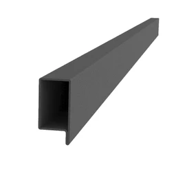 Uzavřený profil L 40 x 34 x 25 x 2 x 6000 mm, černý S235