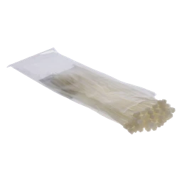 sťahovacie pásky / viazacie pásky NATURAL - nylonové - cena za 100ks