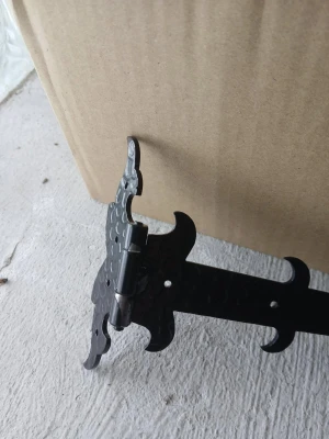 DOPREDAJ Kovanie ozdobné, 131 x 232 x 3 mm, RAL9005 matná - slide 2