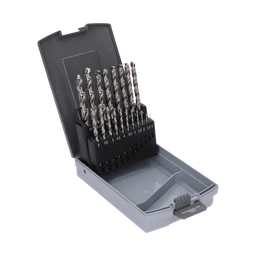 Sada HSSCo5 vrtáků do kovu, 1-10mm(19ks), univerzální použití, PROFI