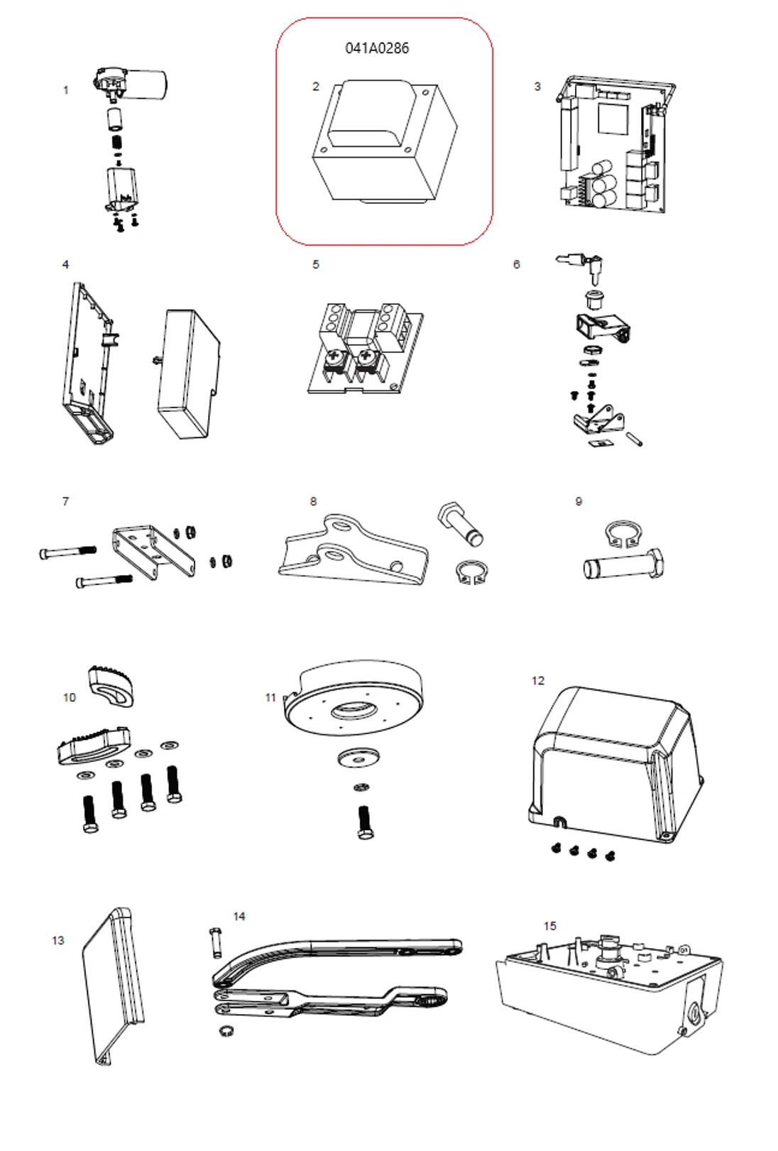 041A0286 transformátor 96 VA