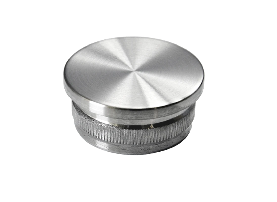 Ukončenie na trubku ø 33,7 mm, brúsená nerez AISI 304