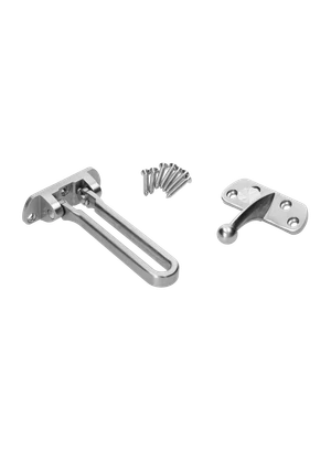 Páčkový mechanizmus na zabezpečenie dverí, brúsený zamak - slide 0