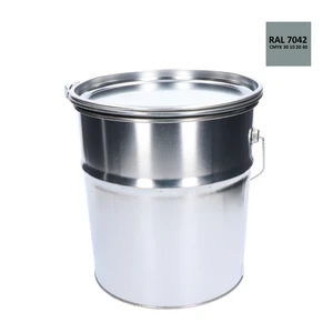 Farba antikorózna polomatná na zinok 10 kg dopravná sivá A - slide 0