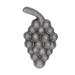 Hrozno 3D, strapec 75 x 50 x 15 mm, stopka 10 mm, odliatok