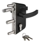 Zámkový set LAKZ P1 pro profil 40 x 40 mm, RAL 9005
