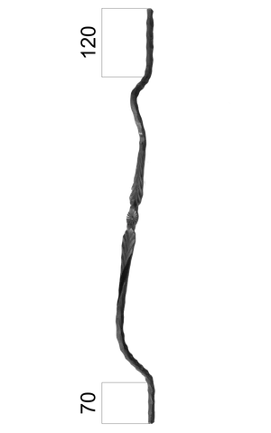 Tyč 12 x 12 x 900 mm - slide 1