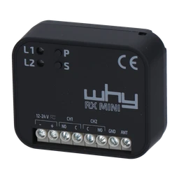 Univerzálny príjímač, 433/868 MHz, pevný/plávajúci kód