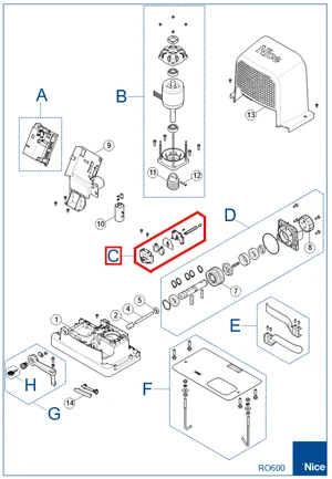 SPLSM00100 Kit mikrospínačov ROAD, ROX, ROBUS, RUN - slide 1