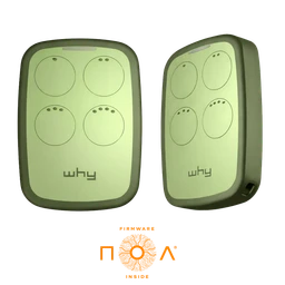 Vysielač Evo2 NOA 4-kanál, 433/868 MHz, olivový