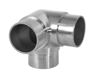 Spojka na trubku ø 42,4 mm, broušená nerez AISI 304 - slide 0