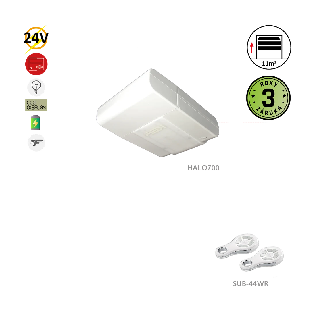 900HA8SS HALO 800N pohon pre sekcionálnu bránu do 11 m2