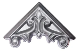 Ornament plechový H 184 x L 184 mm, hr. 1,5 mm