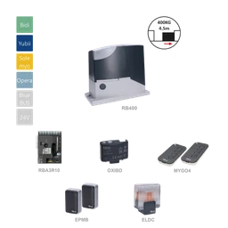 RB400BDKCE sada pro posuvnou bránu do 400 kg