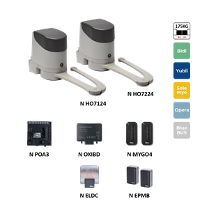 HOPPBDKCE sada pre dvojkrídlovú bránu do 2,4 m/krídlo - slide 1