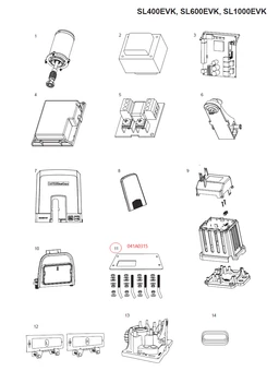041A0315 montážna platňa, so skrutkami