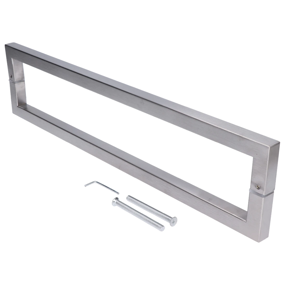 Madlo na dvere, L = 520 mm, brúsená nerez AISI 304