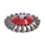 Kartáč miskový vrkočový ø 100 mm x M14 NEREZ