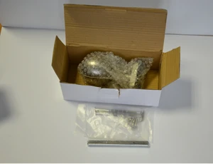 Guľa s oválnou rozetou, otočná, pravá, brúsená AISI 304 - slide 2