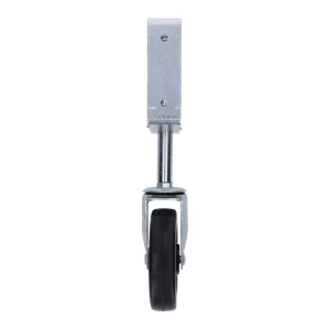 Spodné vodiace koliesko 4` pre krídlové brány, s pružinou - slide 1