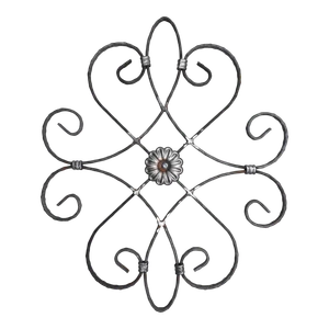 Kovářský ornament 540x425mm, oboustranný vzor,12x6mm - slide 1