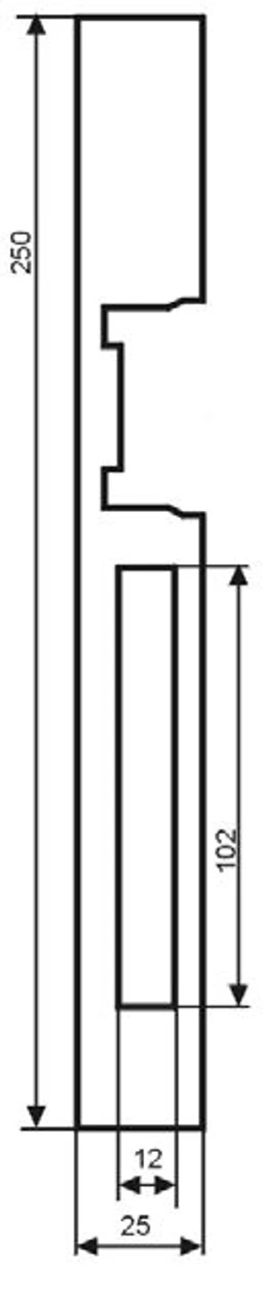 Lišta k elektrozámku EZ312, EZ322, EZ344 - slide 3