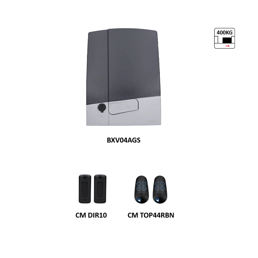 CAME BXV 4 SAFE ATOMO sada pre posuvnú bránu do 400 kg
