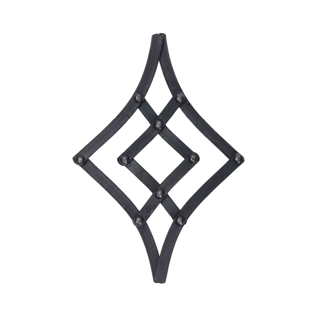 DO VYPRODÁNÍ ZÁSOB - Kovářský ornament 260x185 mm, profil 12x12 mm