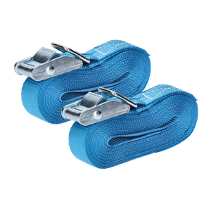 Rýchloupínacie pásy, 25 x 4000 mm, so sponou a voľným koncom - slide 0