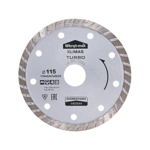 Turbo diamantový kotouč 115 x 2,2 x 22 mm - slide 0