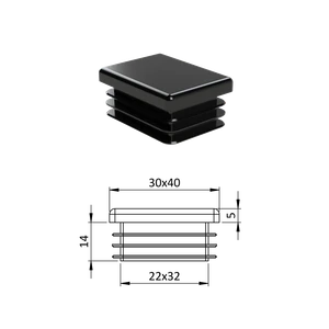 Krytka plastová 30 x 40 mm - slide 0