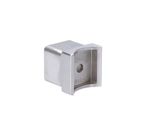 Držák madla, na jekl 40 x 40 mm, broušená nerez AISI 304 - slide 2