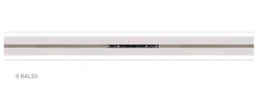 900RAL30 Al profil RAL 9010 k HALO s difúzerom pre LED