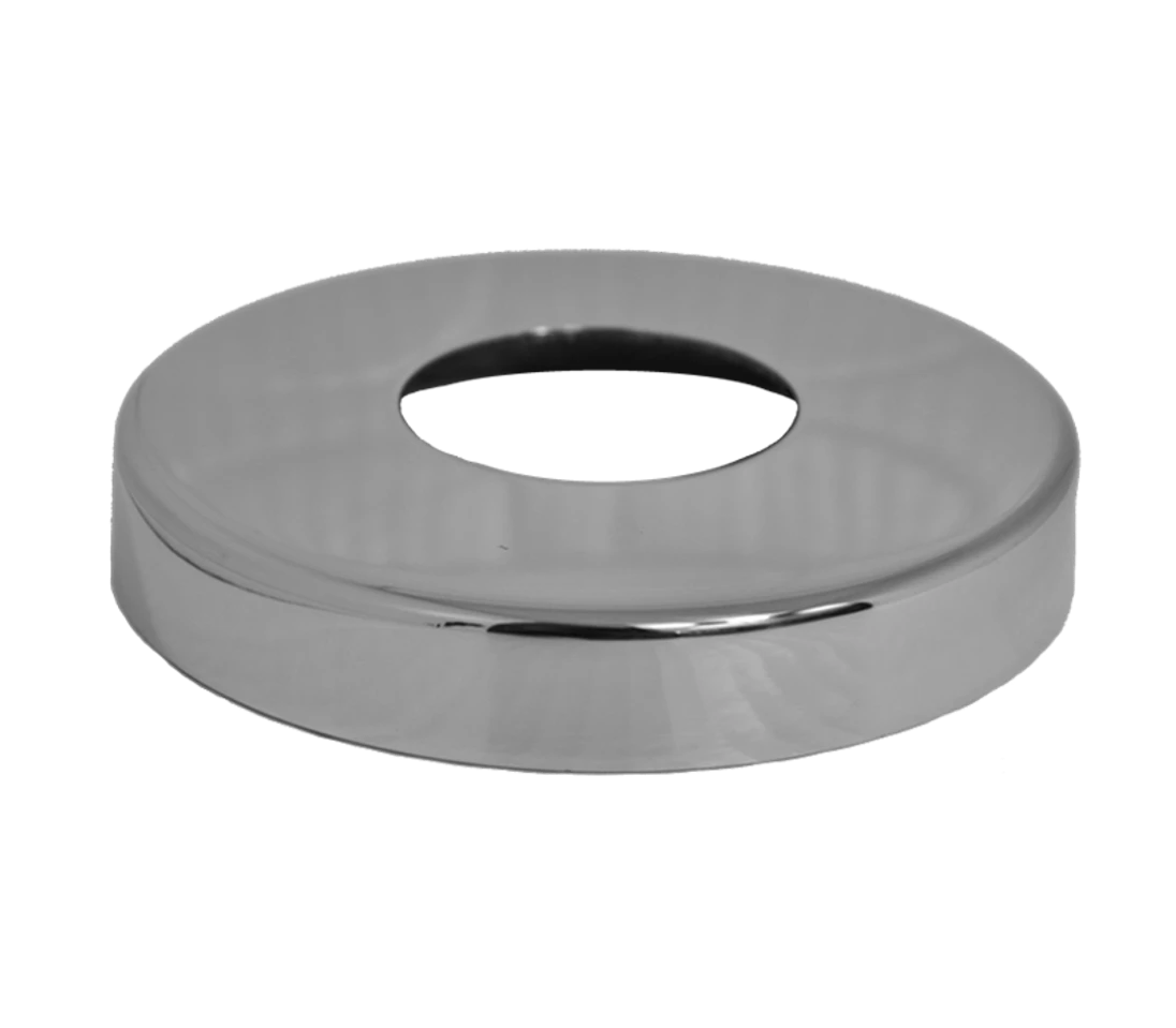 Kryt príruby ø 105 mm, otvor ø 43 mm, leštená nerez AISI 304