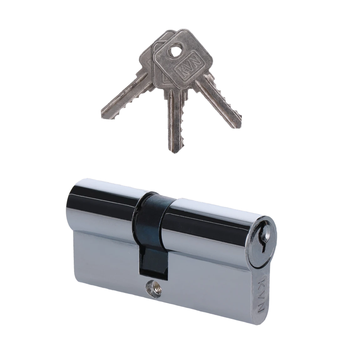 Cylindrická vložka EURO 30/35 mm, niklová, 3 kľúče