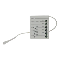 Zapustený vysielač 4-kanálový s napájaním z batérie