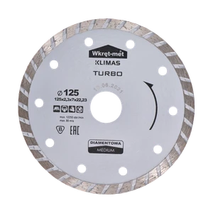 Turbo diamantový kotouč 125 x 2,3 x 22 mm - slide 0