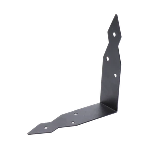 Dekoratívny rohovník 146 x 140 x 1,5 mm, čierny - slide 1